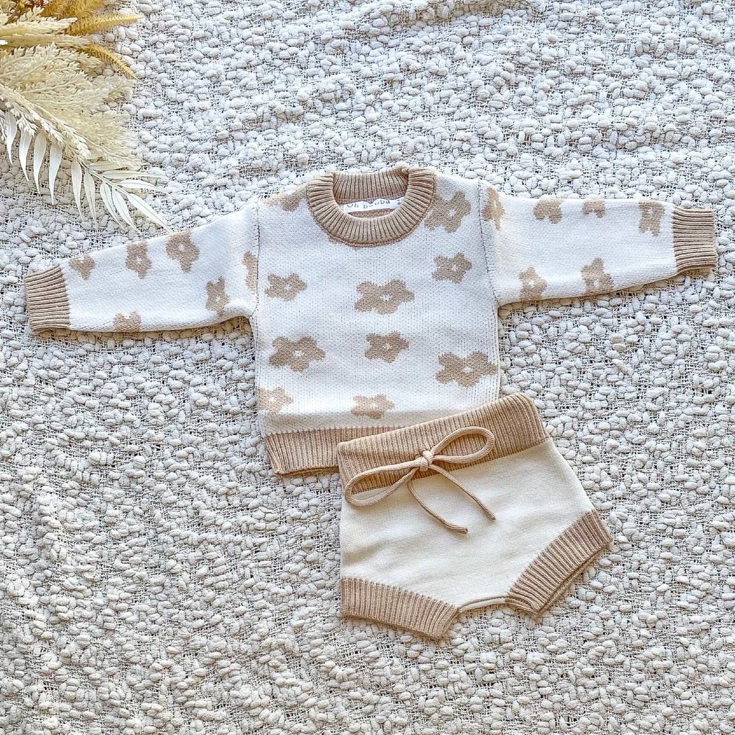 Daisy Knit Jumper & Bloomer Set