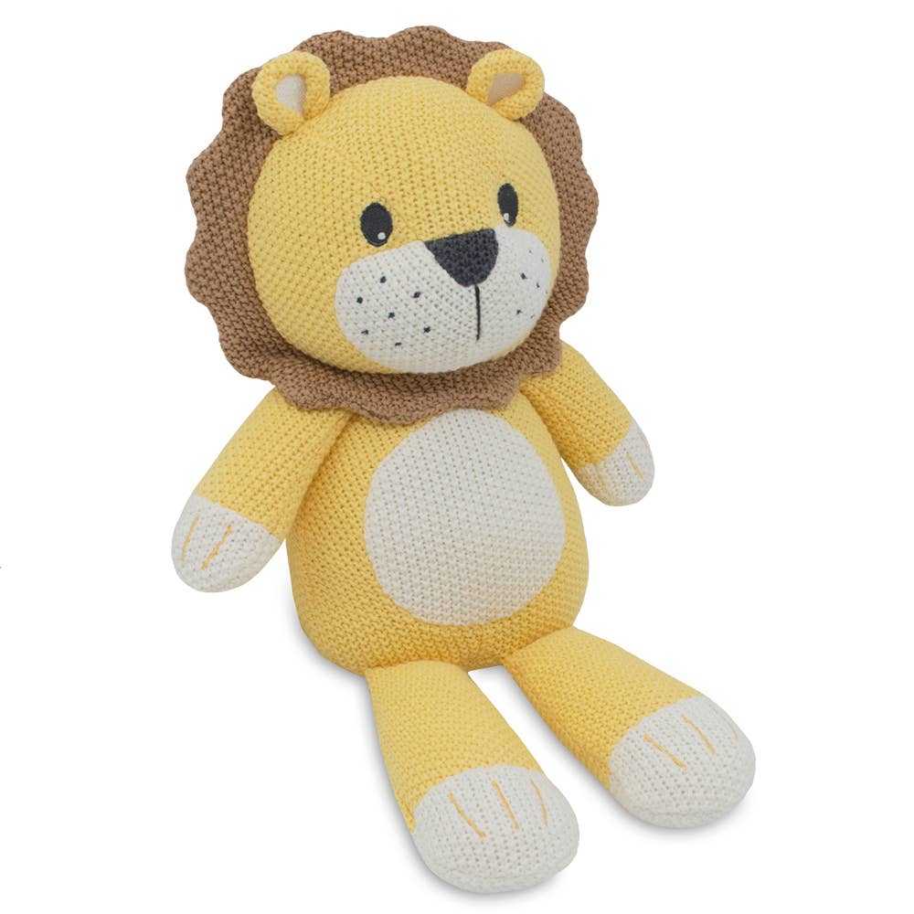 Leo the Lion Knitted Toy