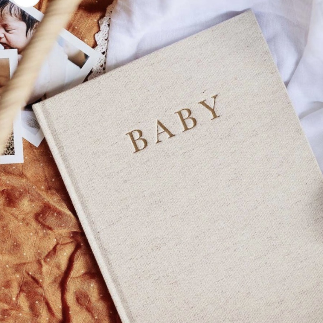Baby Journal. Baby book. Baby shower gift. Newborn gift. Keepsake journal