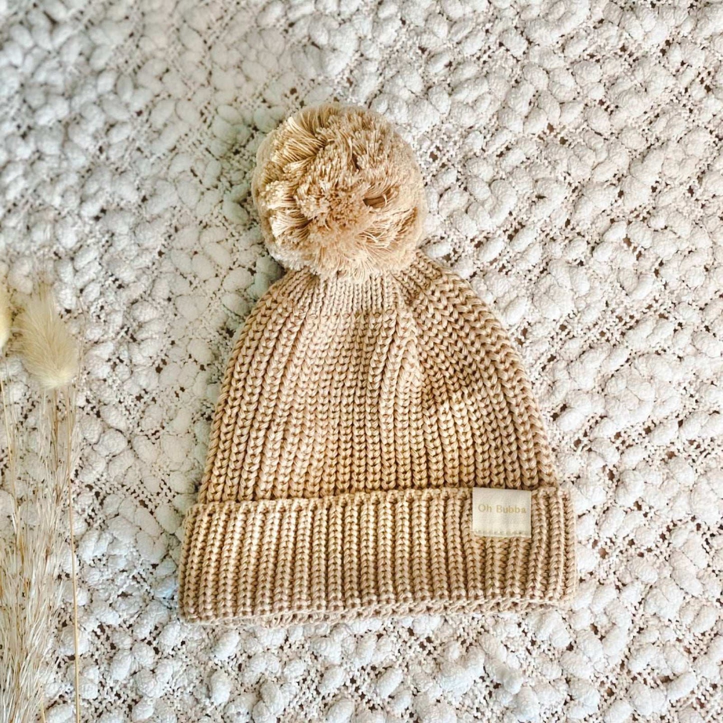 Newborn knit baby beanie. Baby knit beanie