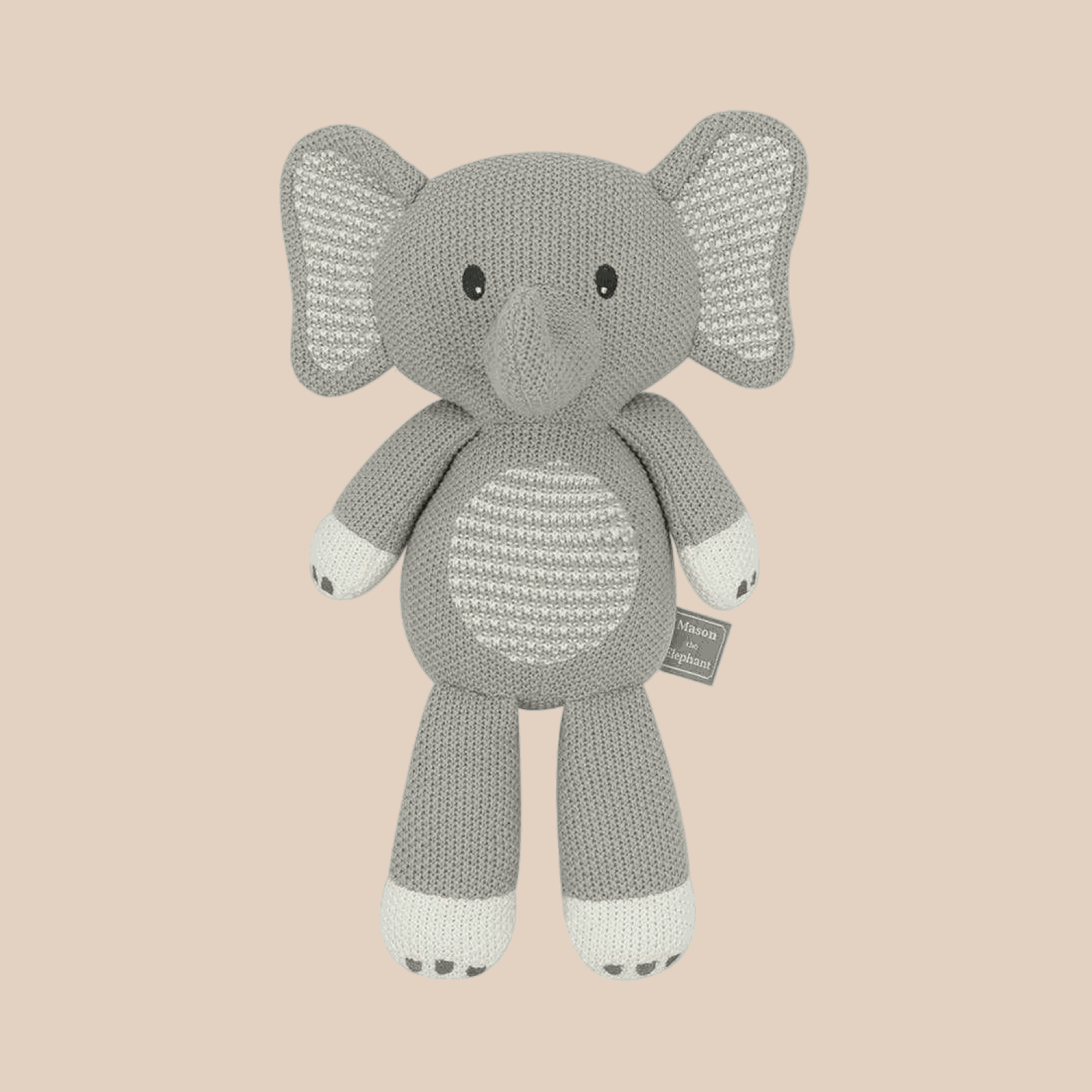 Mason the Elephant Living Textiles. Baby elephant toy 