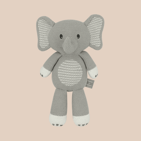 Mason the Elephant Living Textiles. Baby elephant toy 